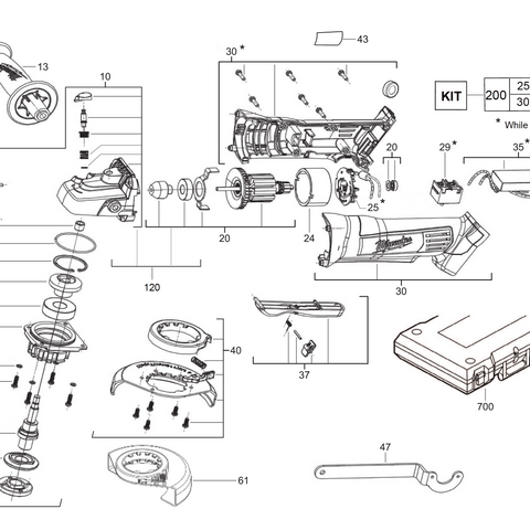 HD18AG115 spare parts