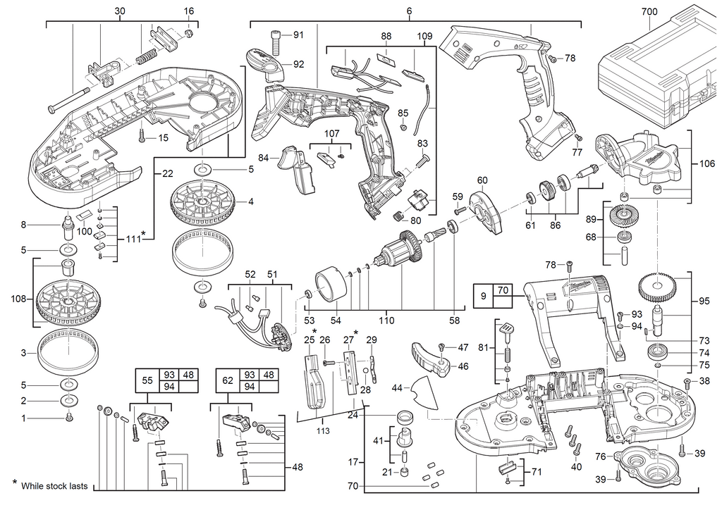 HD18BS spare parts