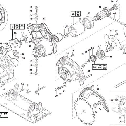 HD18CS  spare parts