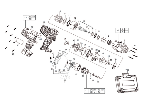 HD18HIWF spare parts