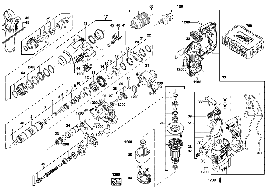 HD18HX-OLD spare parts