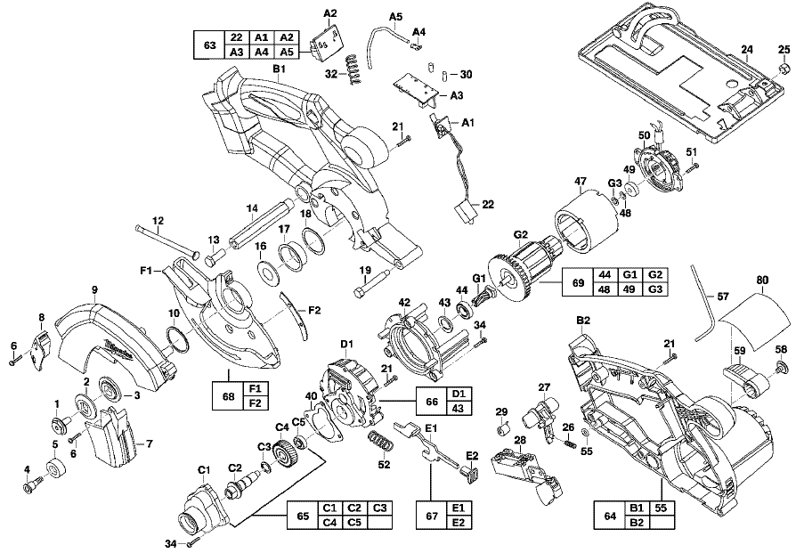 HD18MS spare parts
