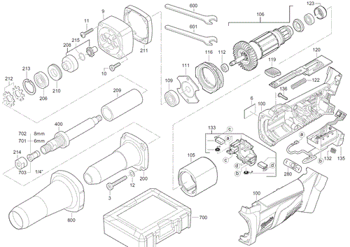HD18SG spare parts