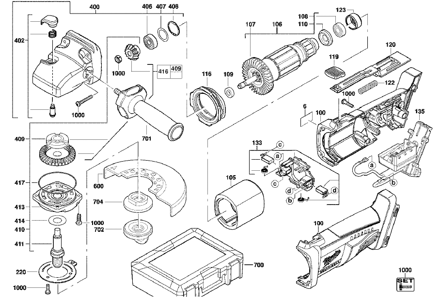 HD28AG125 spare parts