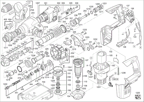 HD28HX spare parts