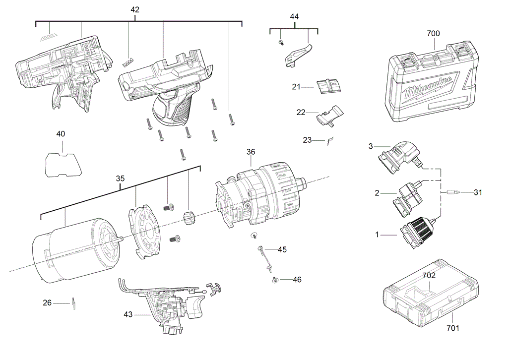 M12BDDXKIT spare parts