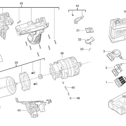 M12BDDXKIT spare parts