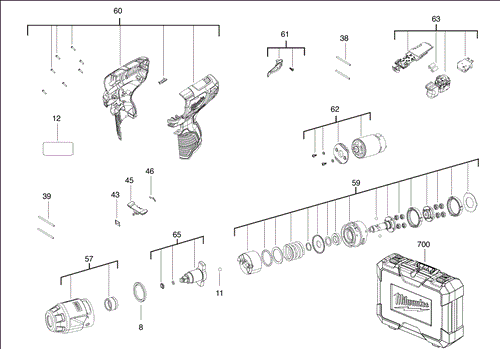 M12BIW14 spare parts