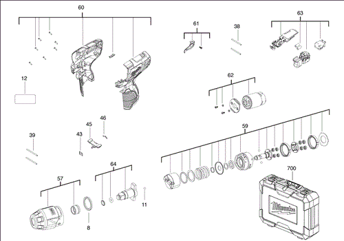 M12BIW38 spare parts