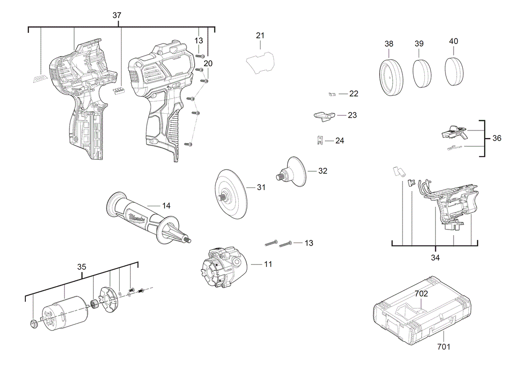 M12BPS spare parts