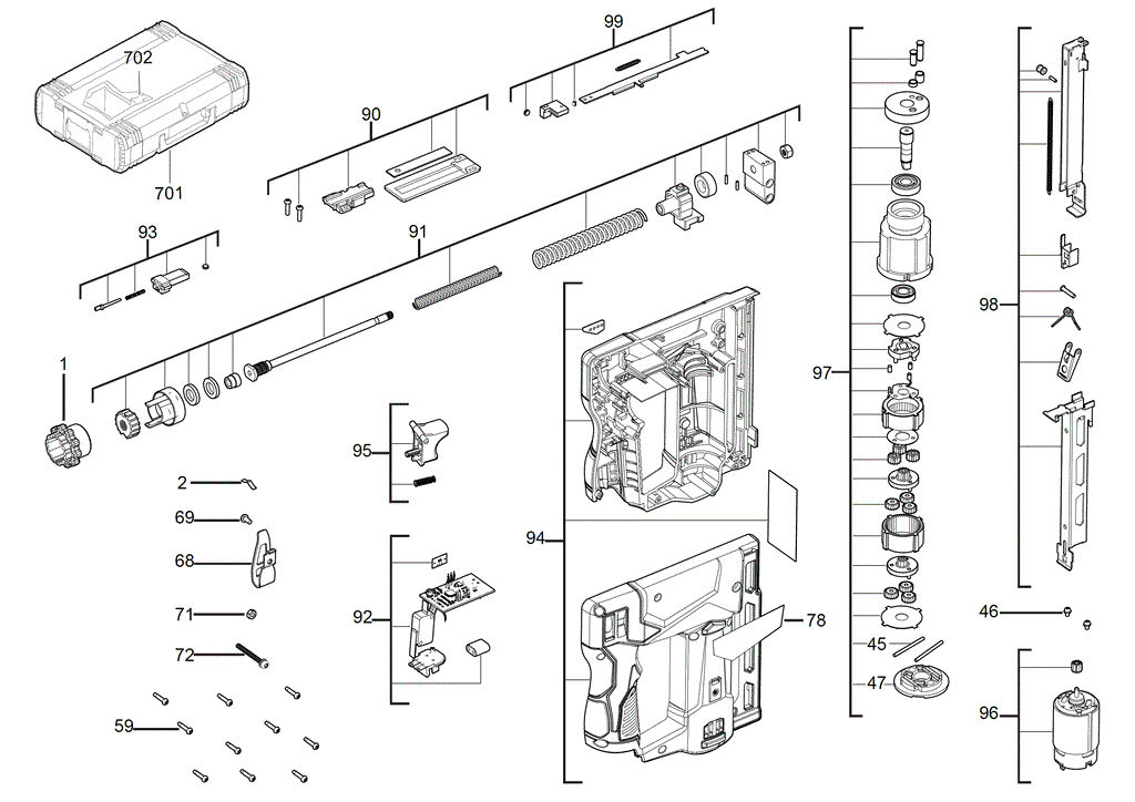 M12BST spare parts