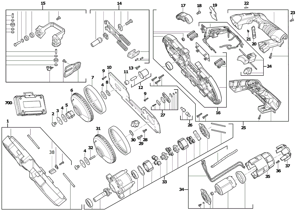 M12BS spare parts