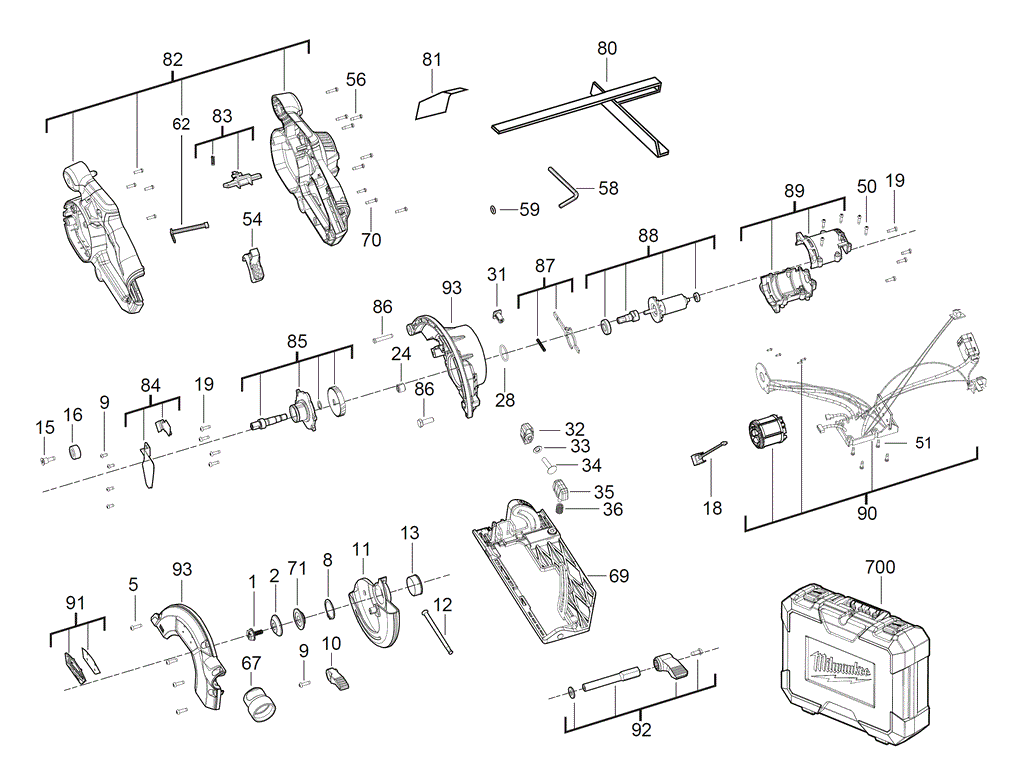 M12CCS44 spare parts