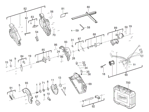 M12CCS44 spare parts