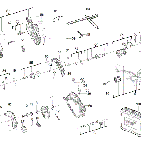 M12CCS44 spare parts