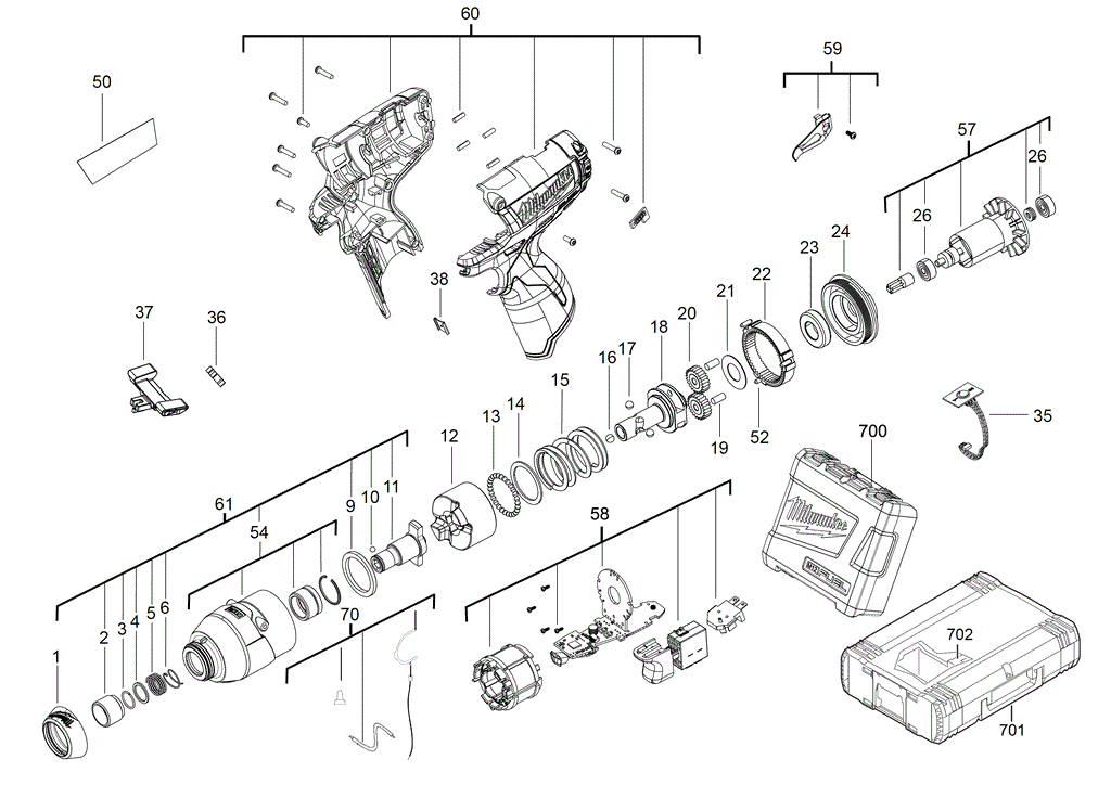 M12CID spare parts