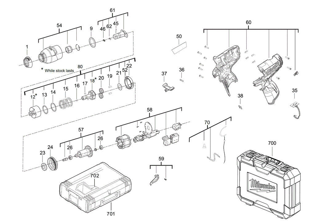 M12CIW12 spare parts