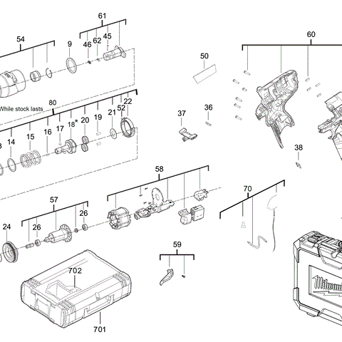 M12CIW12 spare parts