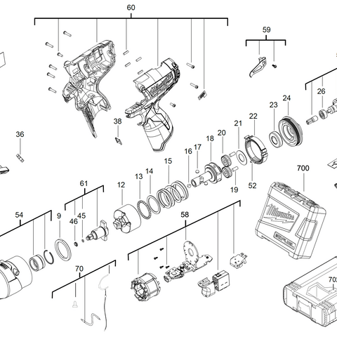 M12CIW14 spare parts