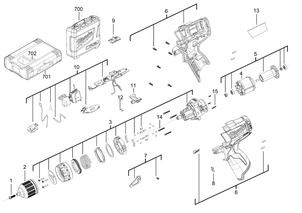 M12CPD spare parts