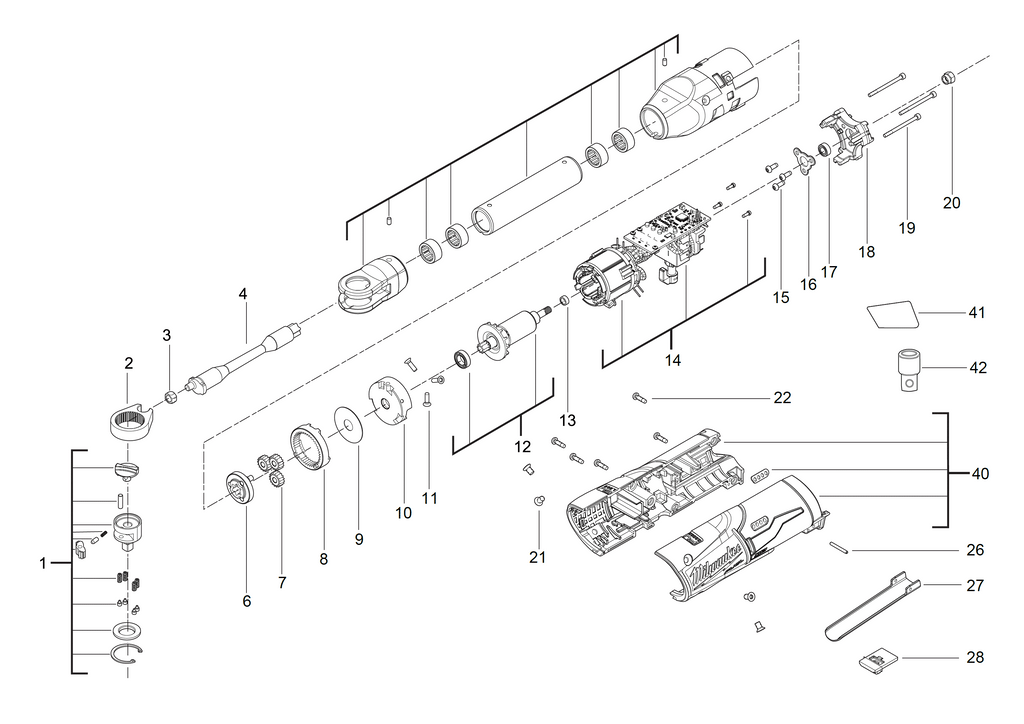 M12FIR14LR spare parts