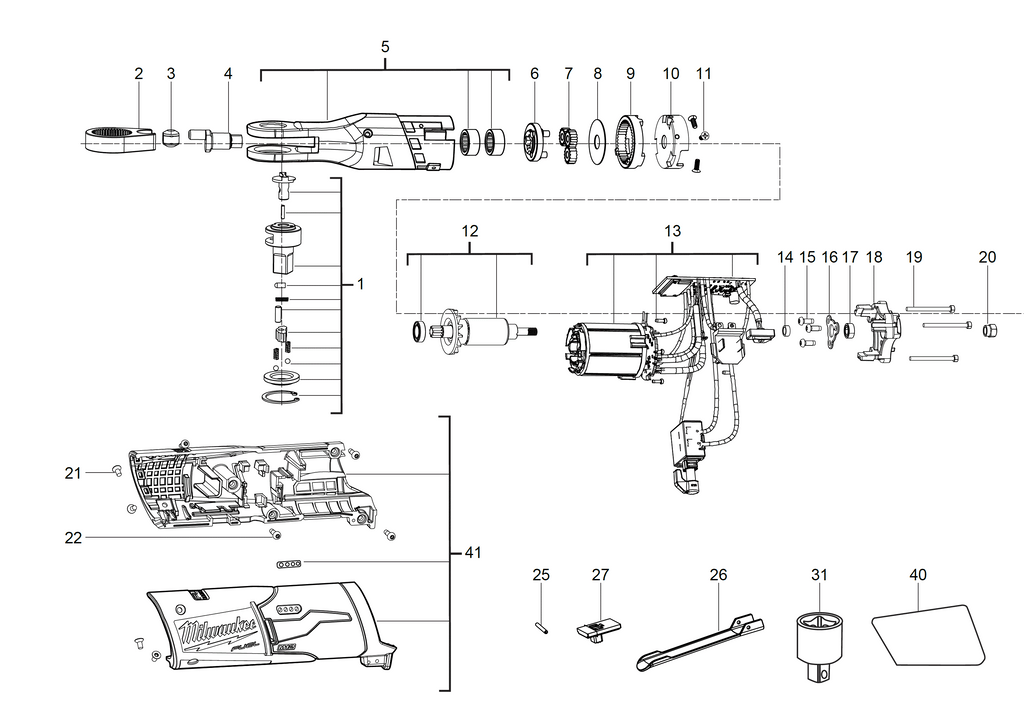 M12FIR38 spare parts