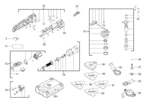 M12FMT spare parts