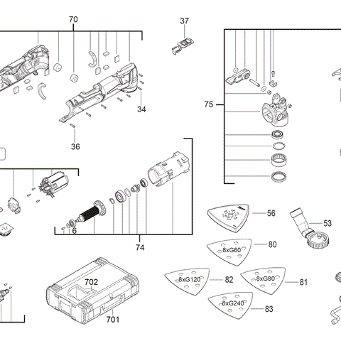 M12FMT spare parts