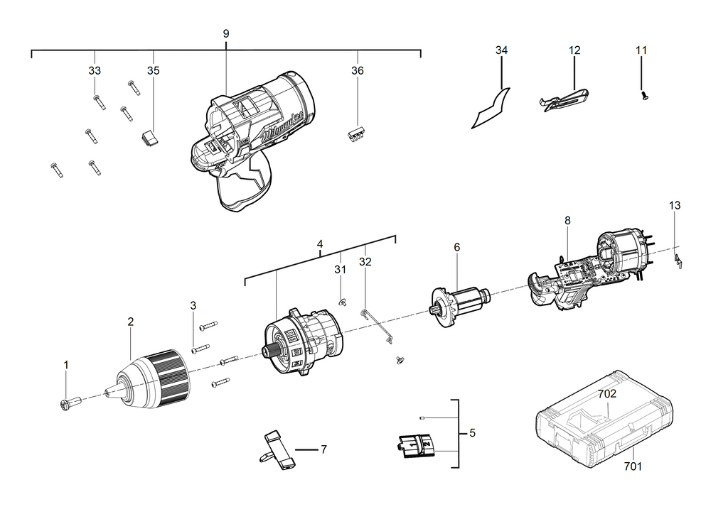 M12FPD spare parts