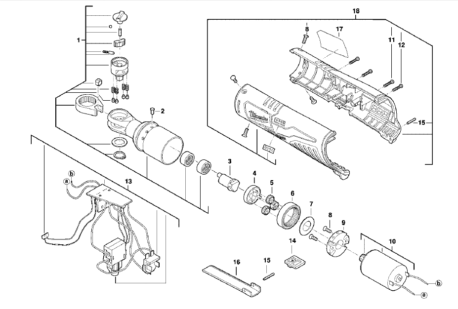 M12IR38 spare parts