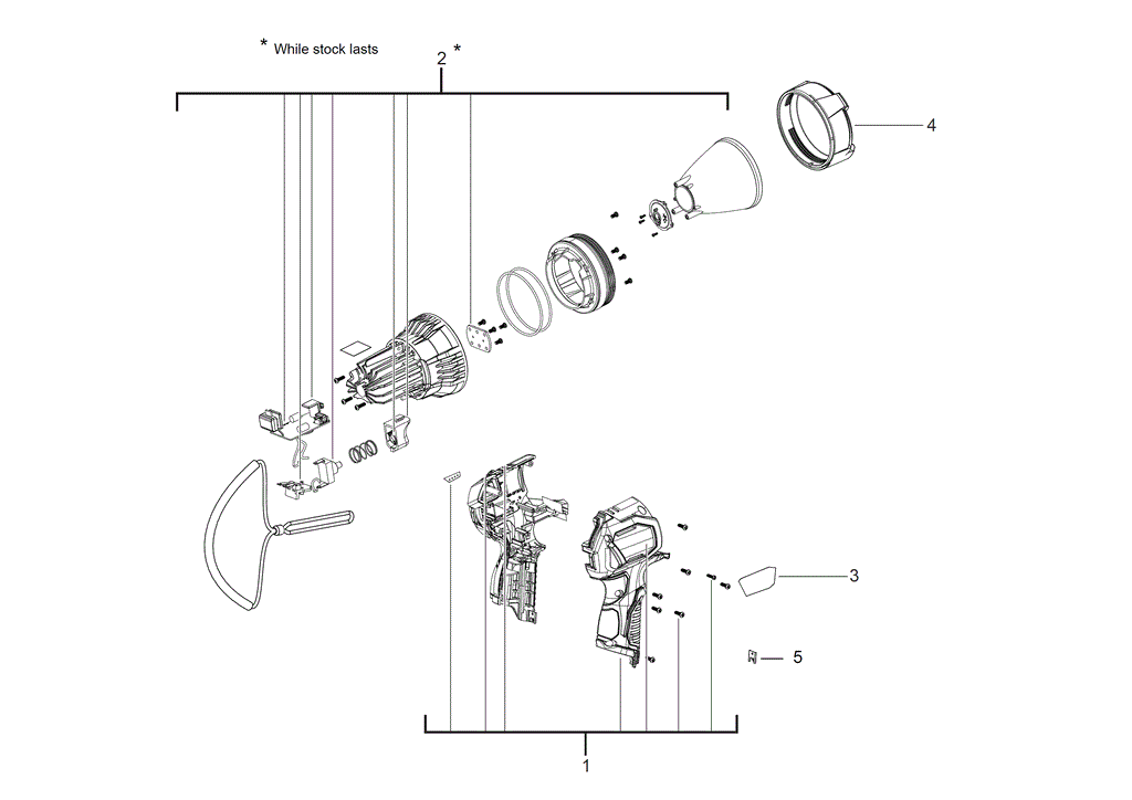 M12SLED spare parts