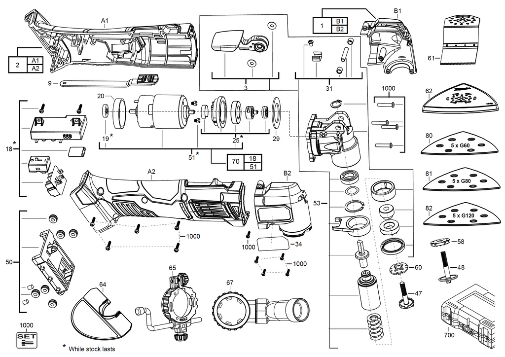 M18BMT spare parts
