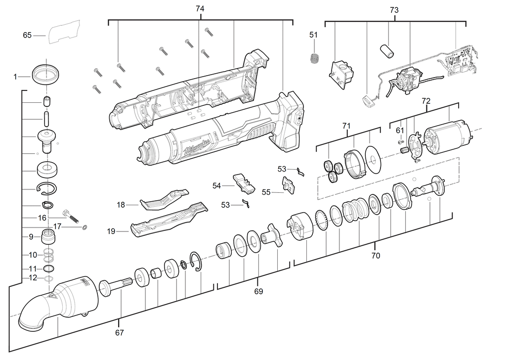 M18BRAID spare parts