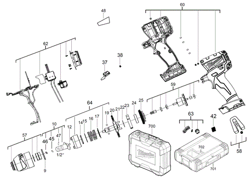 M18CIW12 spare parts
