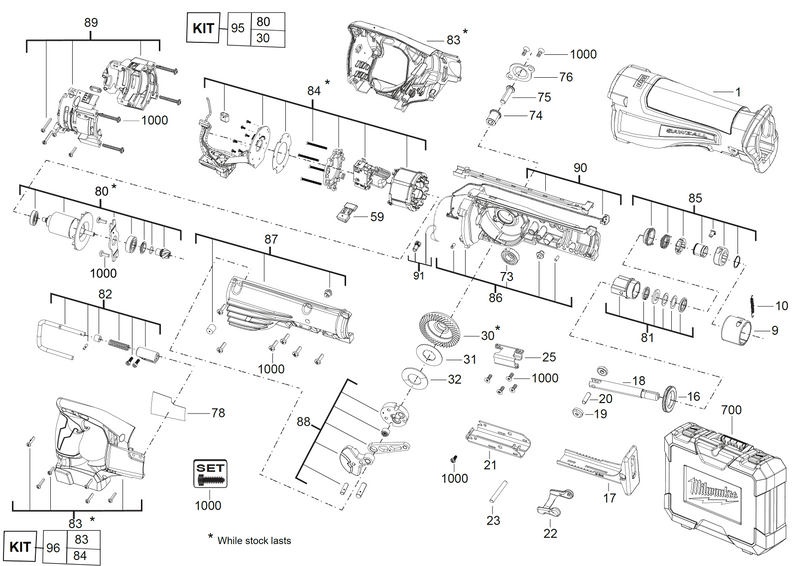 M18CSX spare parts C.J. Sinclair