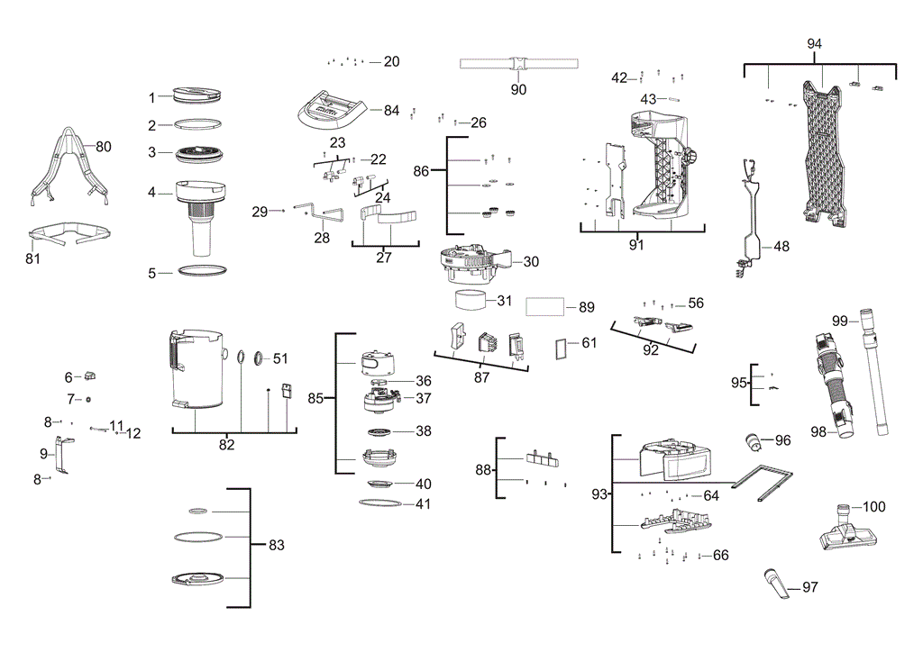 M18FBPV spare parts