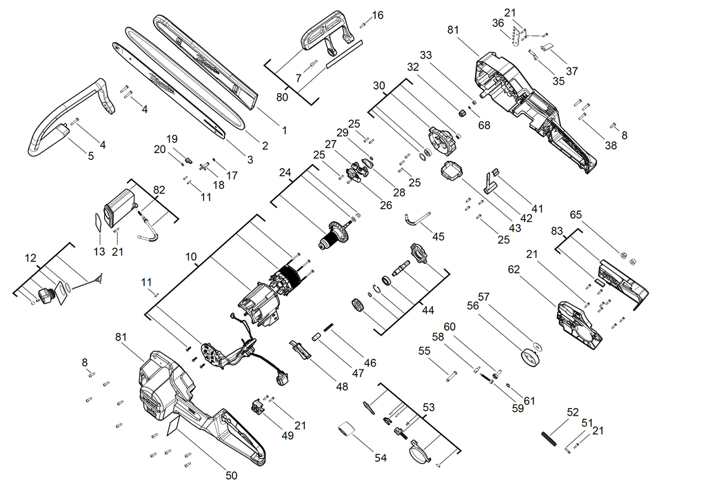 M18FCHSC spare parts