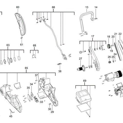 M18FCOS230 spare parts