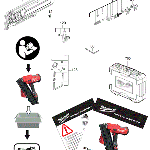 M18FFN spare parts