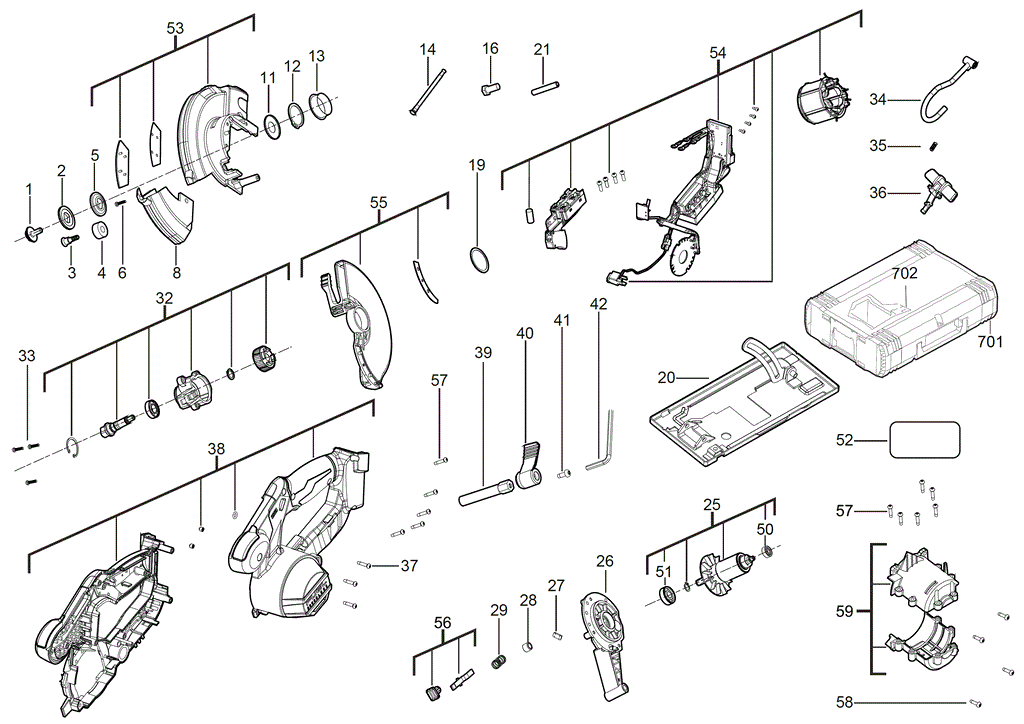 M18FMCS spare parts
