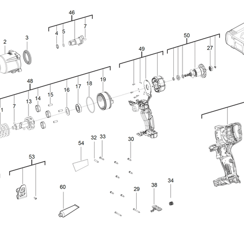 M18FMTIWF12 spare parts