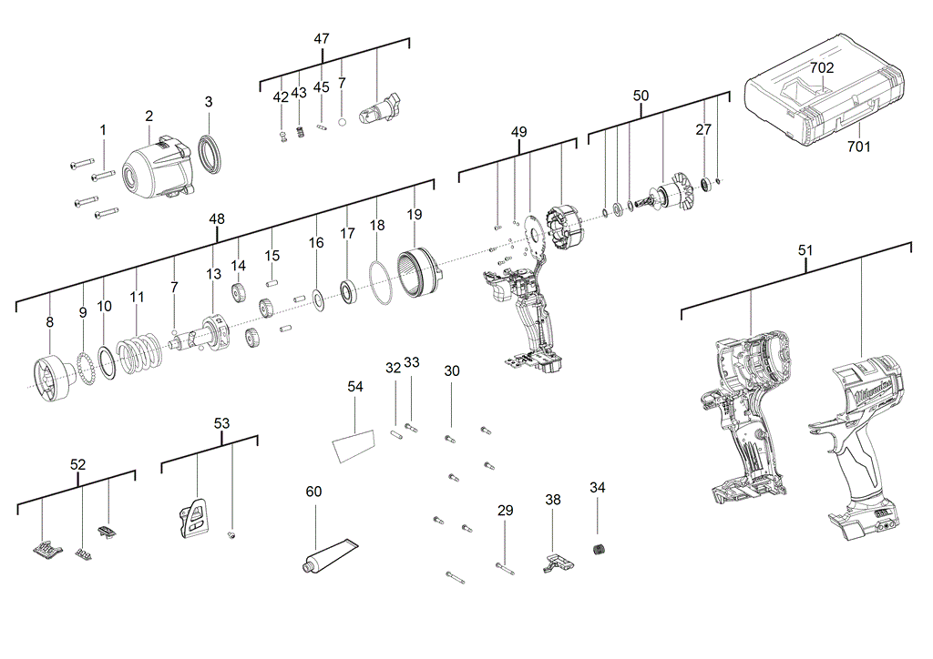 M18FMTIWP12 spare parts