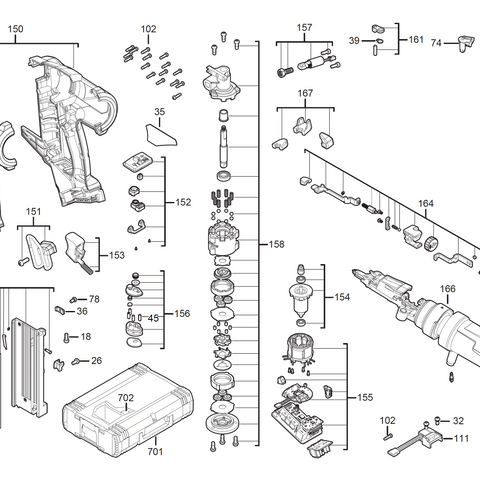 M18FN18GS spare parts