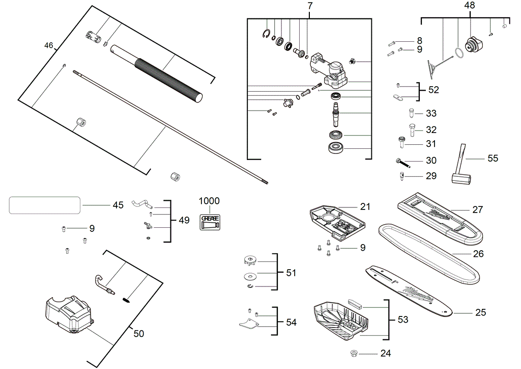 M18FOPH-CSA spare parts