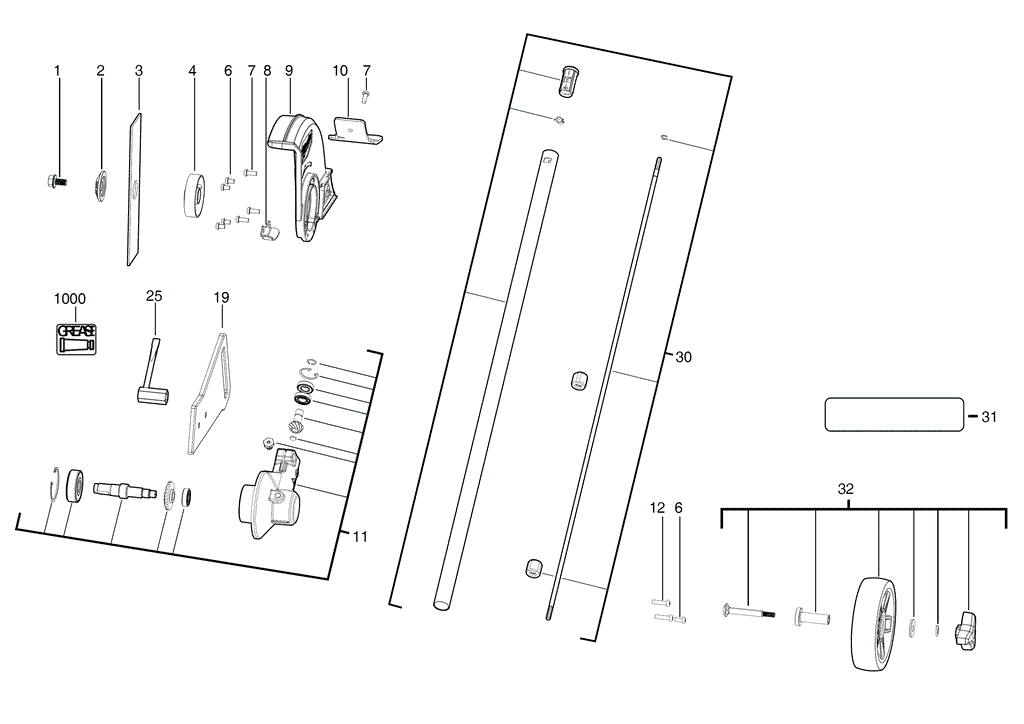 M18FOPH-EA spare parts