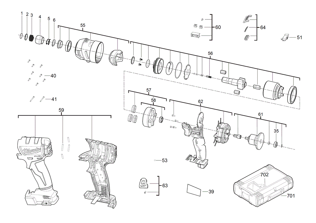 M18FQID spare parts C.J. Sinclair