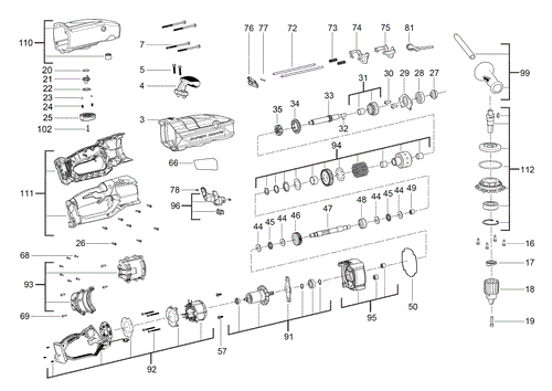 M18FRAD2 spare parts
