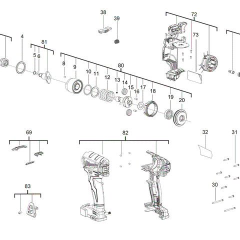 Milwaukee M18ONEIWF38 18v 3/8