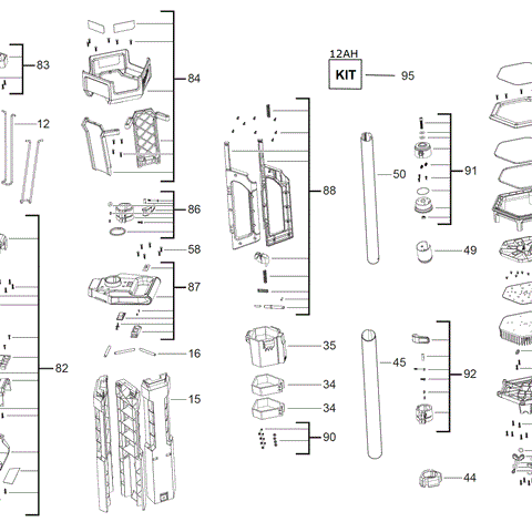 M18SAL spare parts
