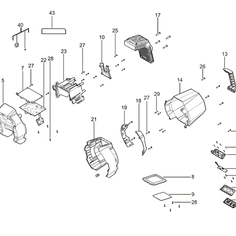 M18TAL spare parts
